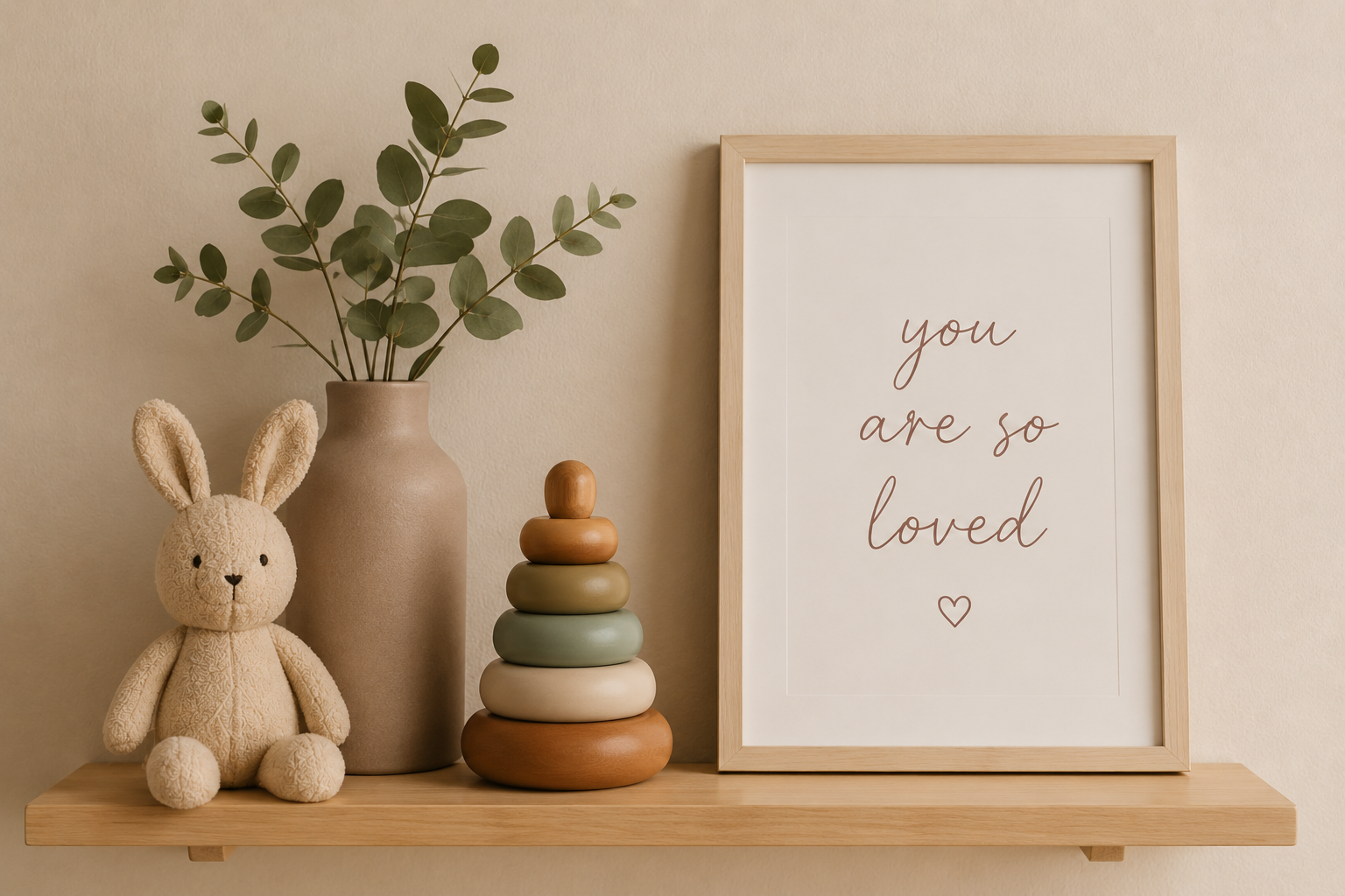 Rustige babykamer